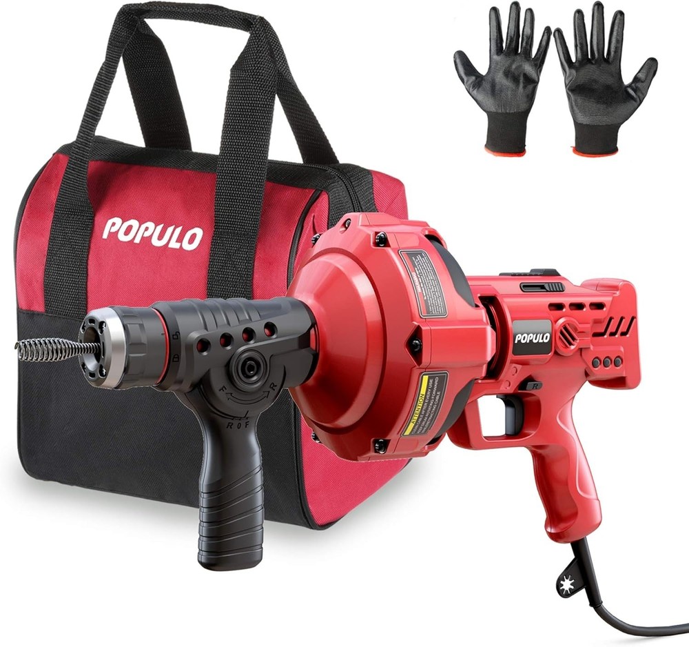 Electric Plumbing Snake - Versatile Application