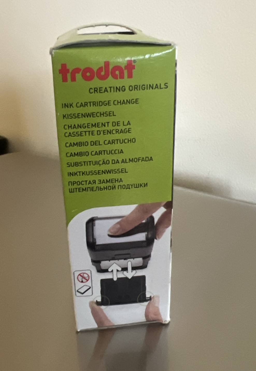 4750 Date Stamp with English Message Received