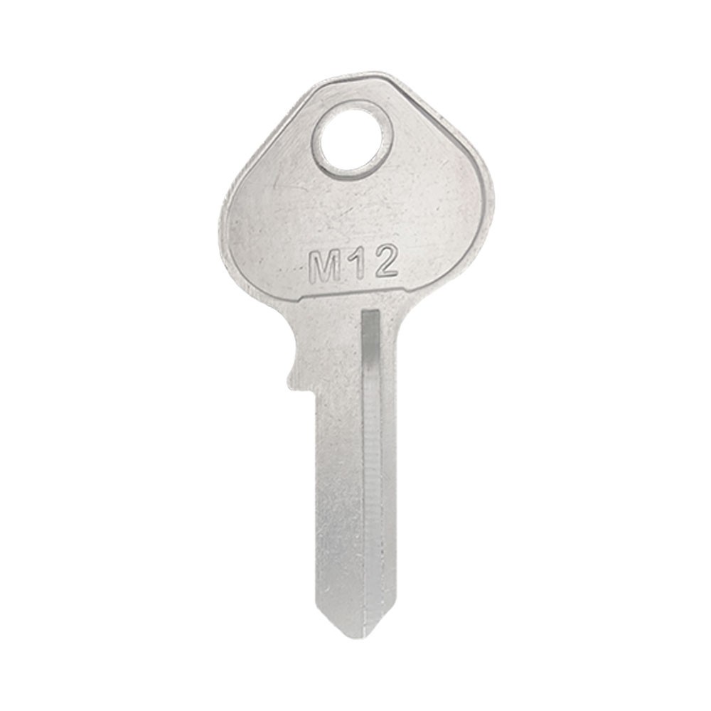 M12 / 1092D Key Blank Nickel
