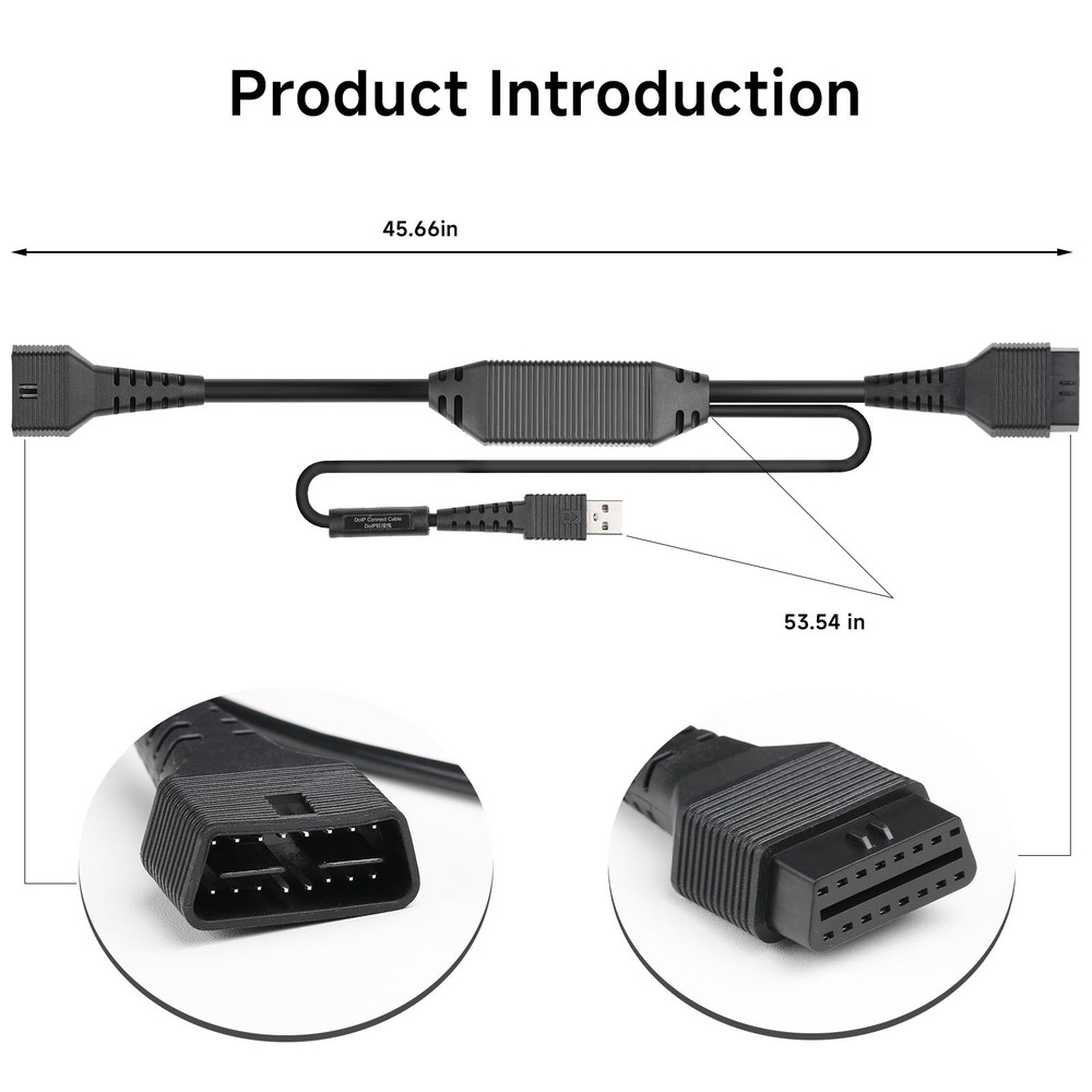 LAUNCH DOIP Adapter Cable work for Scanner with CAR VII Bluetooth Connectors