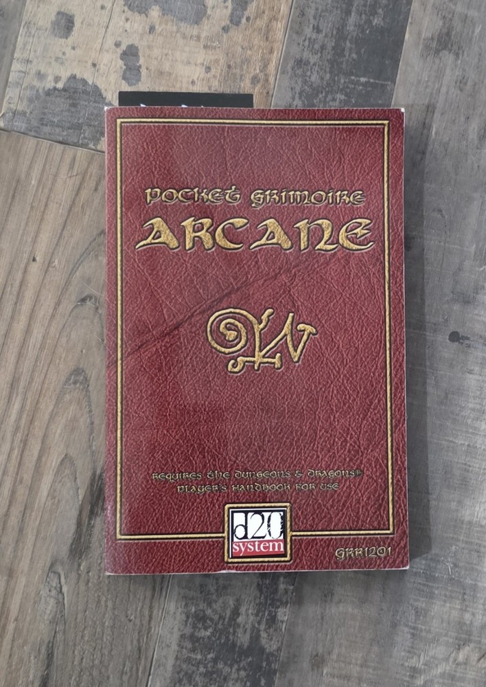 POCKET GRIMOIRE ARCANE- Preowned Excellent Condition