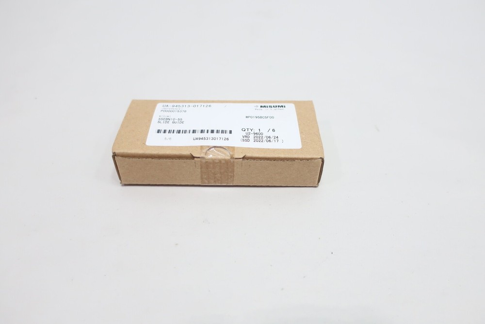 Misumi SSEBN10-55 Miniature Linear Guide Assembly