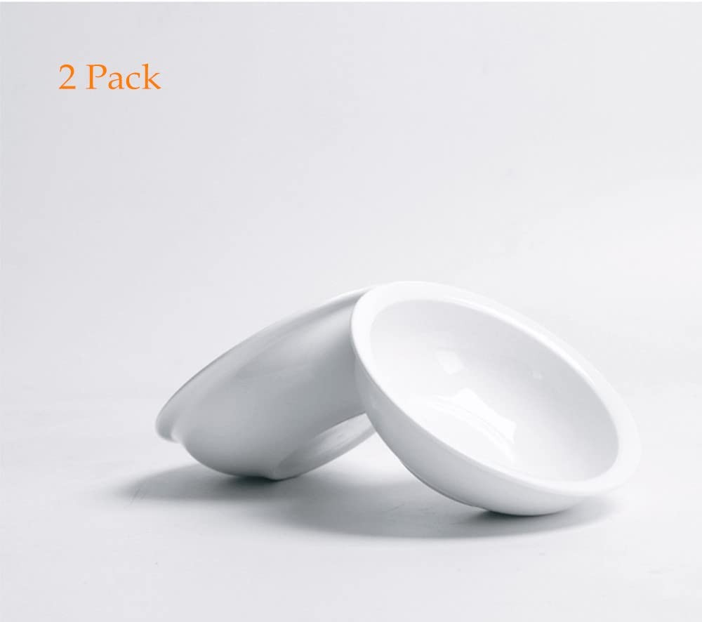 2Pcs Replaceable Bowls for Raised Cat Bowls Elevated Pet Bowls Replaceable Bo...
