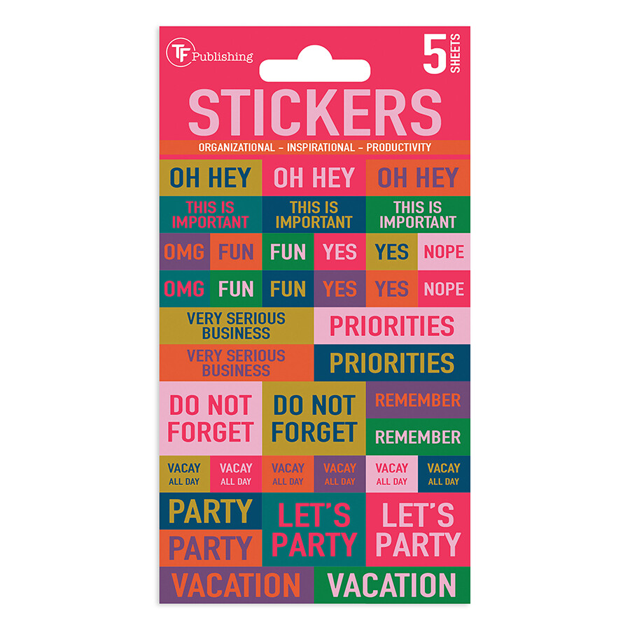 In Any Event Planning Sticker Pack