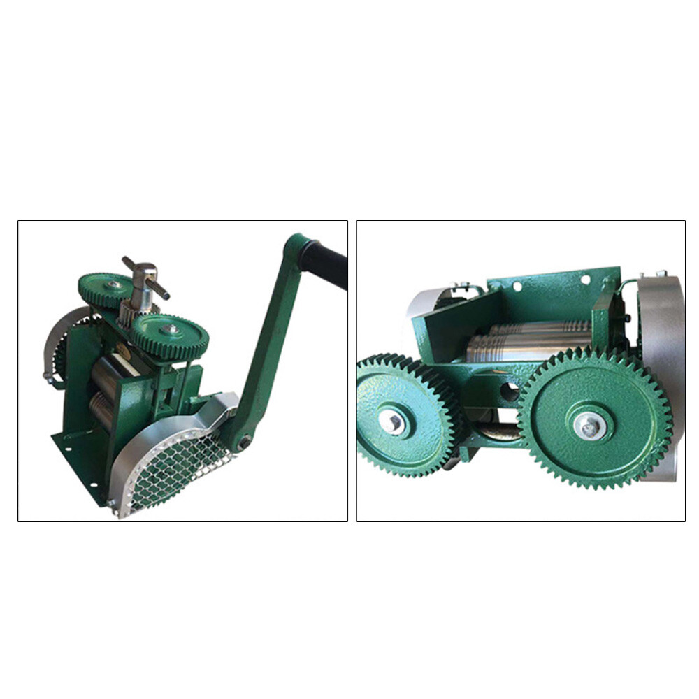 Manual Combination Rolling Mill Machine Jewelry Press Making (Flake+Round Wire)