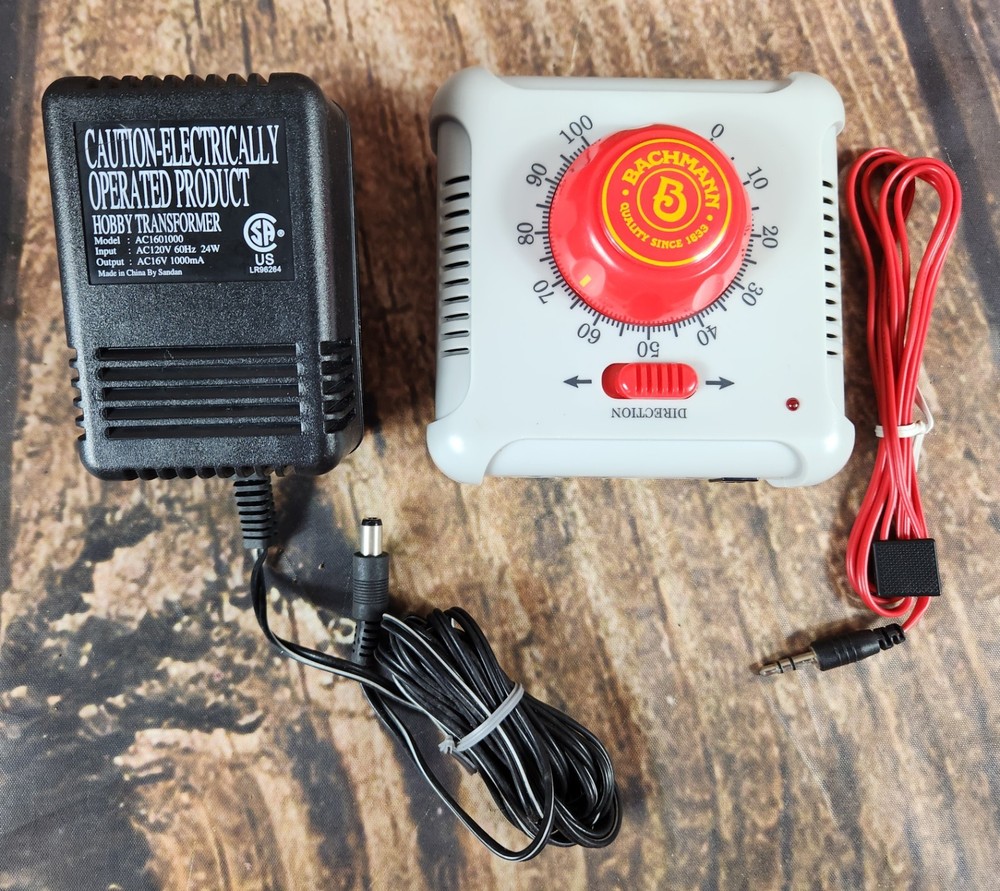 Bachmann Train Power Adapter #46605 Plug In Class 2 Transformer