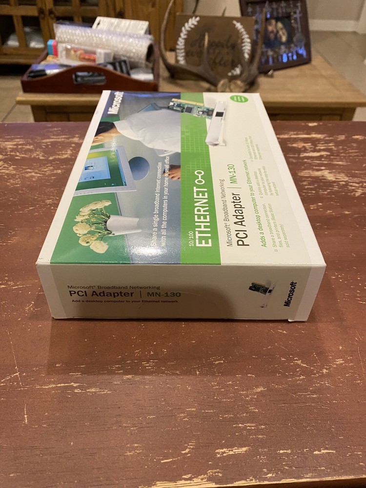 Sealed Microsoft Ethernet PCI Adapter MN-130 10/100 Broadband Networking