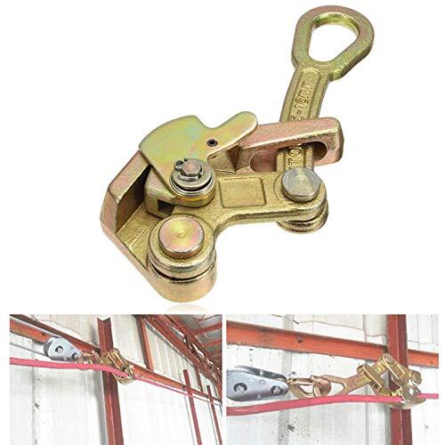 Cable Grip Wire Gripper Steel Puller Tool for Wire Rope, Pulling 2204 Lb(1 Ton)