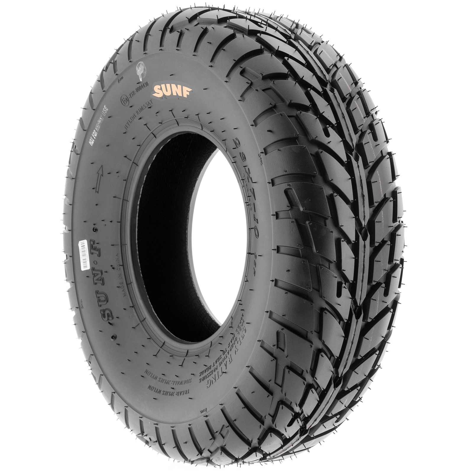 SunF 145/70-6 145/70x6 Hardpack Race Sport ATV UTV Tire 6 PR Tubeless - A021