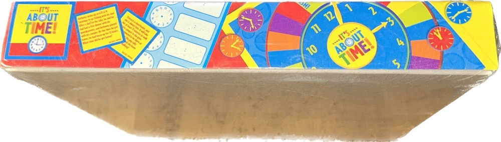 Teaching Tree Its About Time Math Board Game Sealed -