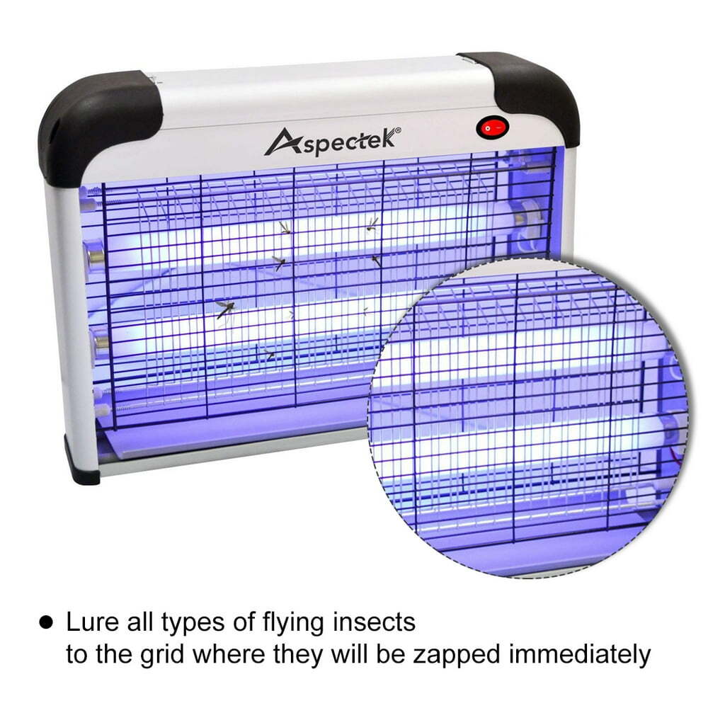 Aspectek 40W Electronic Bug Zapper Indoor Insect Killer