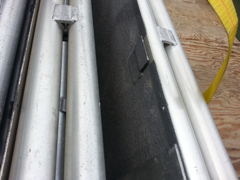 Aluminum Scaffolding Ramp with storage Boxes