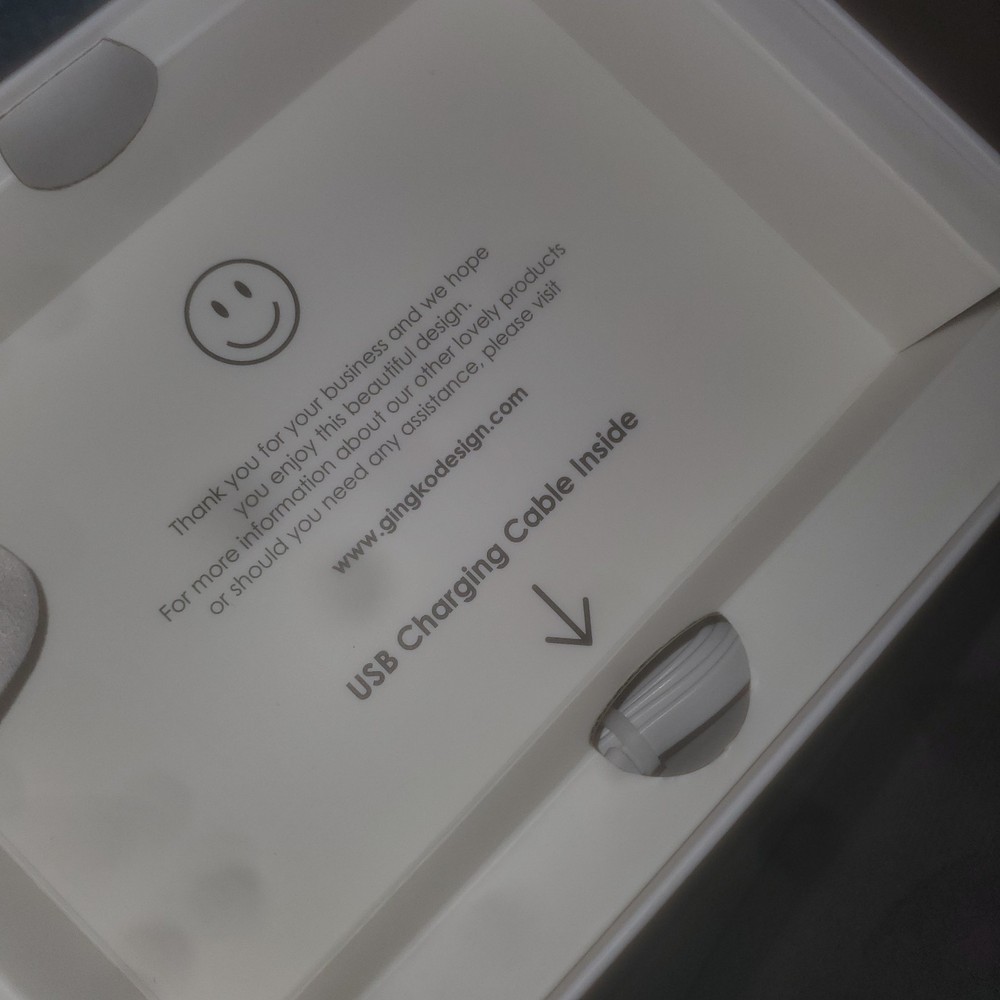 Bluetooth Speaker With LED Light Walnut Mage See-Through Rechargeable