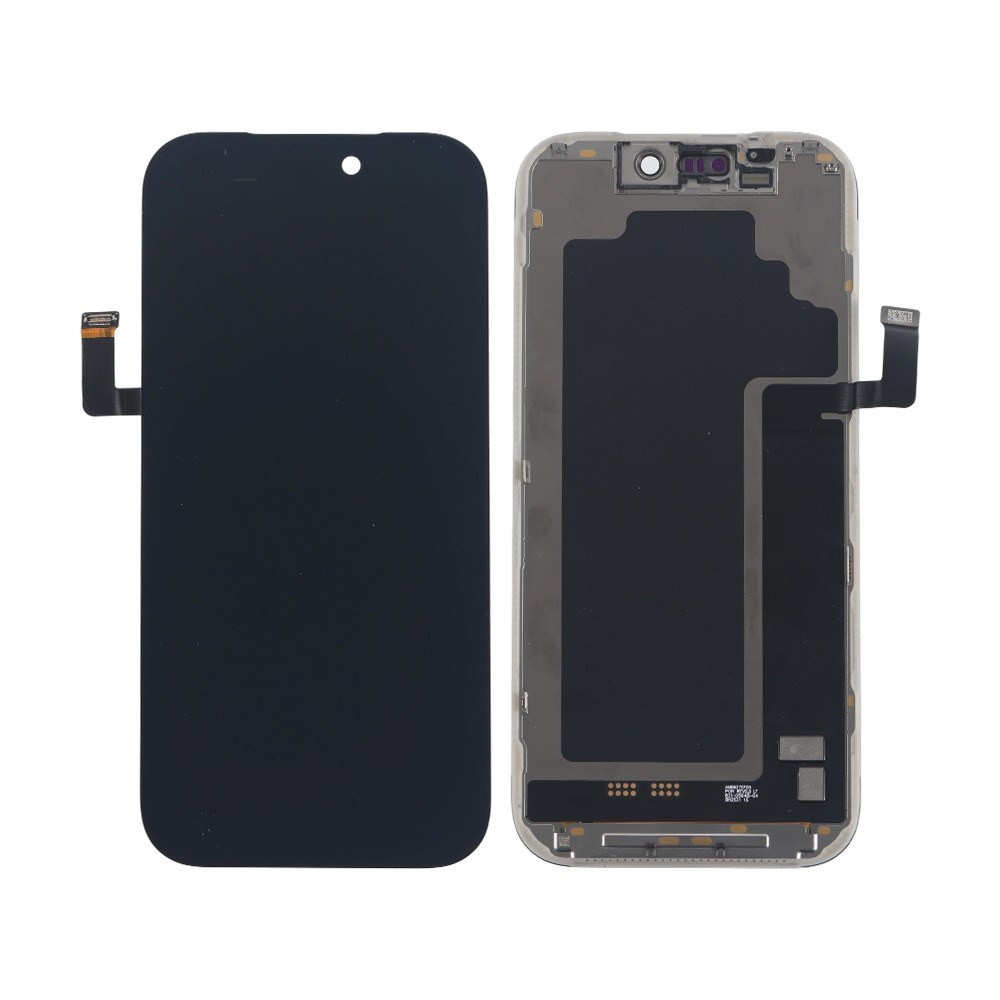 For iPhone 17 Pro Soft OLED Display LCD Touch Screen Digitizer Replacement Frame