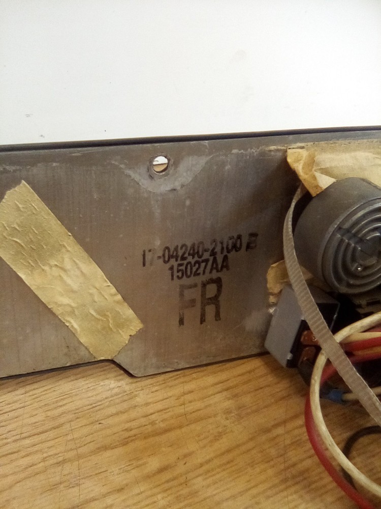 Peterbilt 17-04240-2100 Dash Ignition Switch Panel