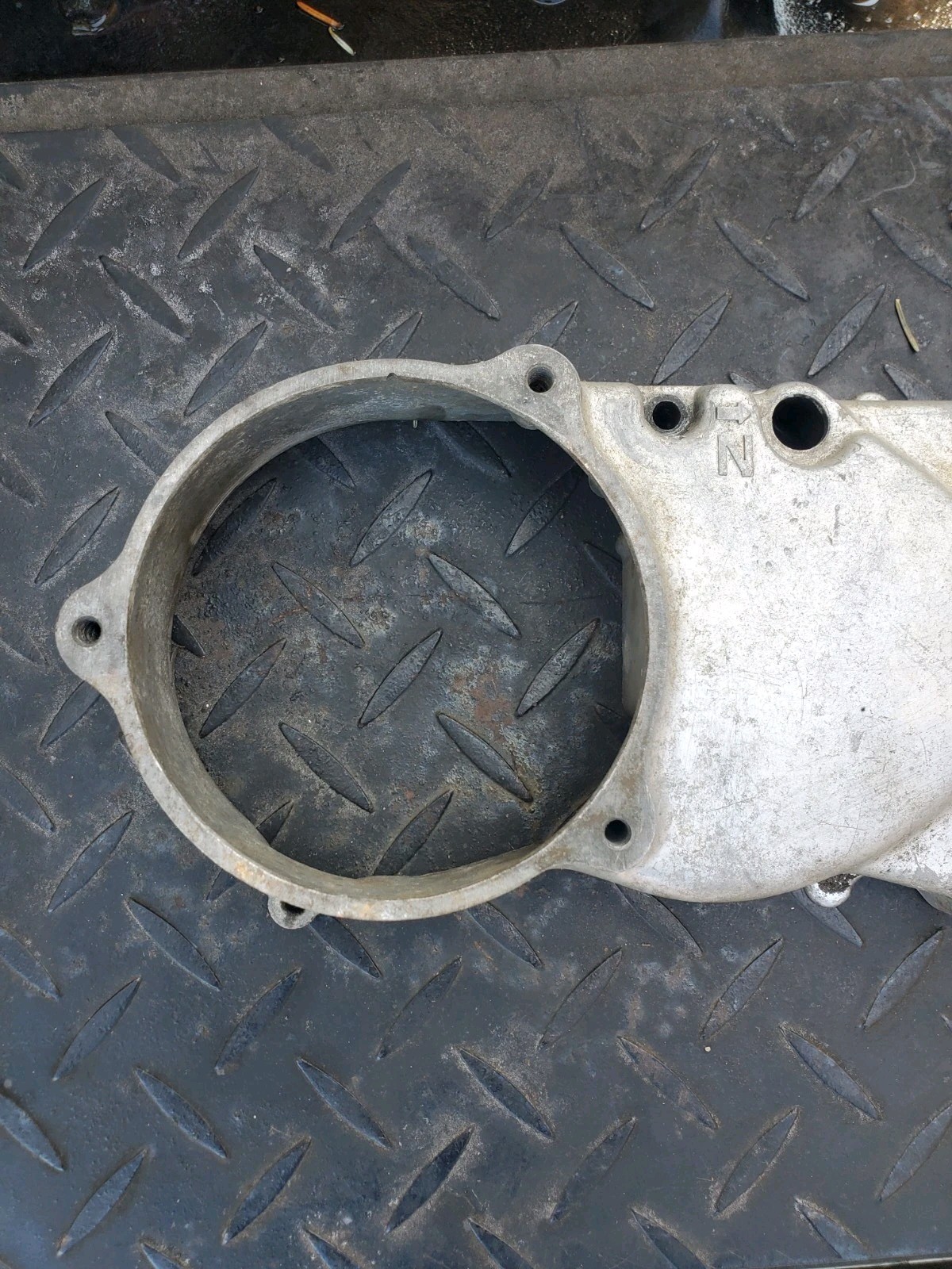 Honda ATC70 ATC 70 Left Side Chain Case Sprocket Cover 78-85 READ DESCRIPTION