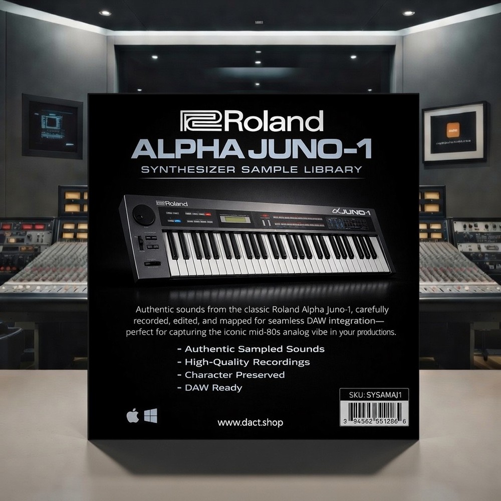 Roland Alpha Juno-1 Synthesizer Sample Library