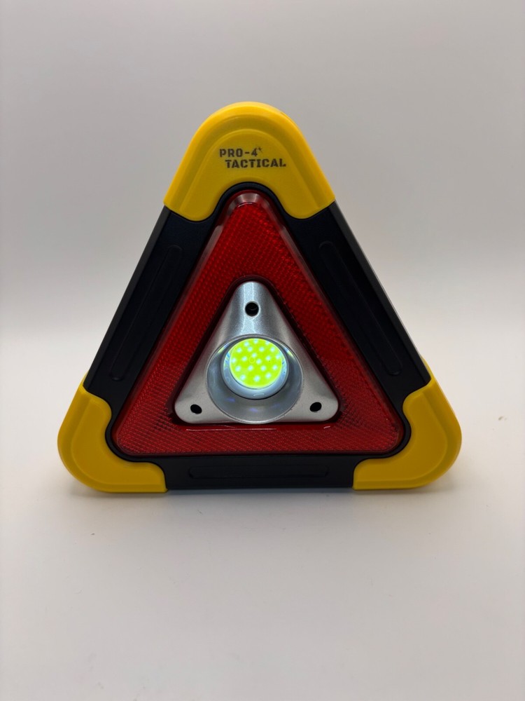 Warning Triangle. Battery operated, 5 mode with COB.