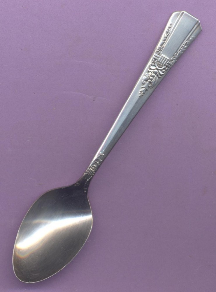 DEBONAIR ONEIDA 1938 SILVERPLATE 6  TEASPOONS