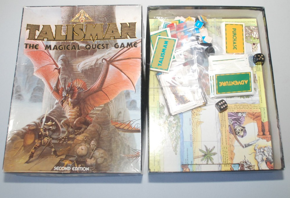 Warhammer - Talisman - Box Set, Rules - 1985 - Complete