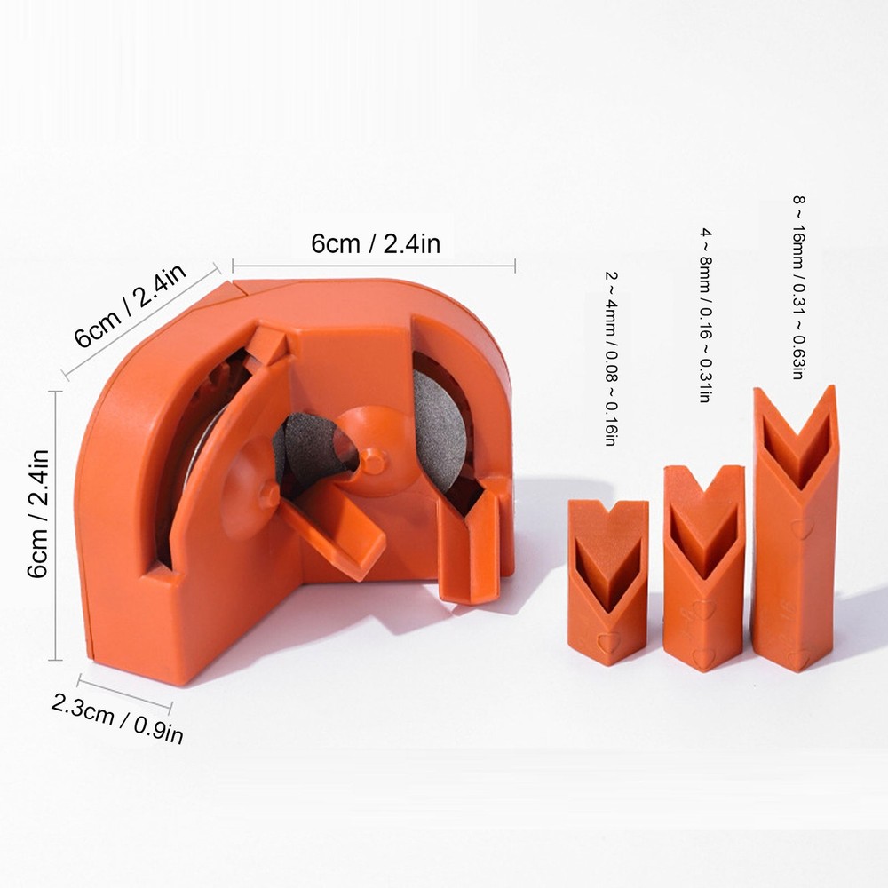 Multipurpose Drill Bit Grinding Sharpener Portable Sharpening Tool For Kitch