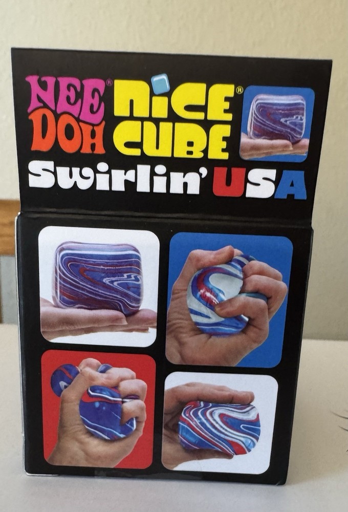 Nee Doh Nice Cube Swirlin’ USA - NEW!!!!!!