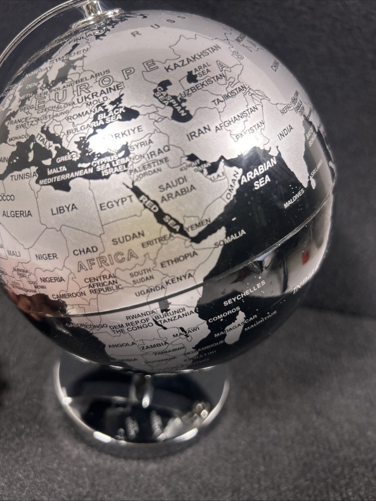 World Map Sphere