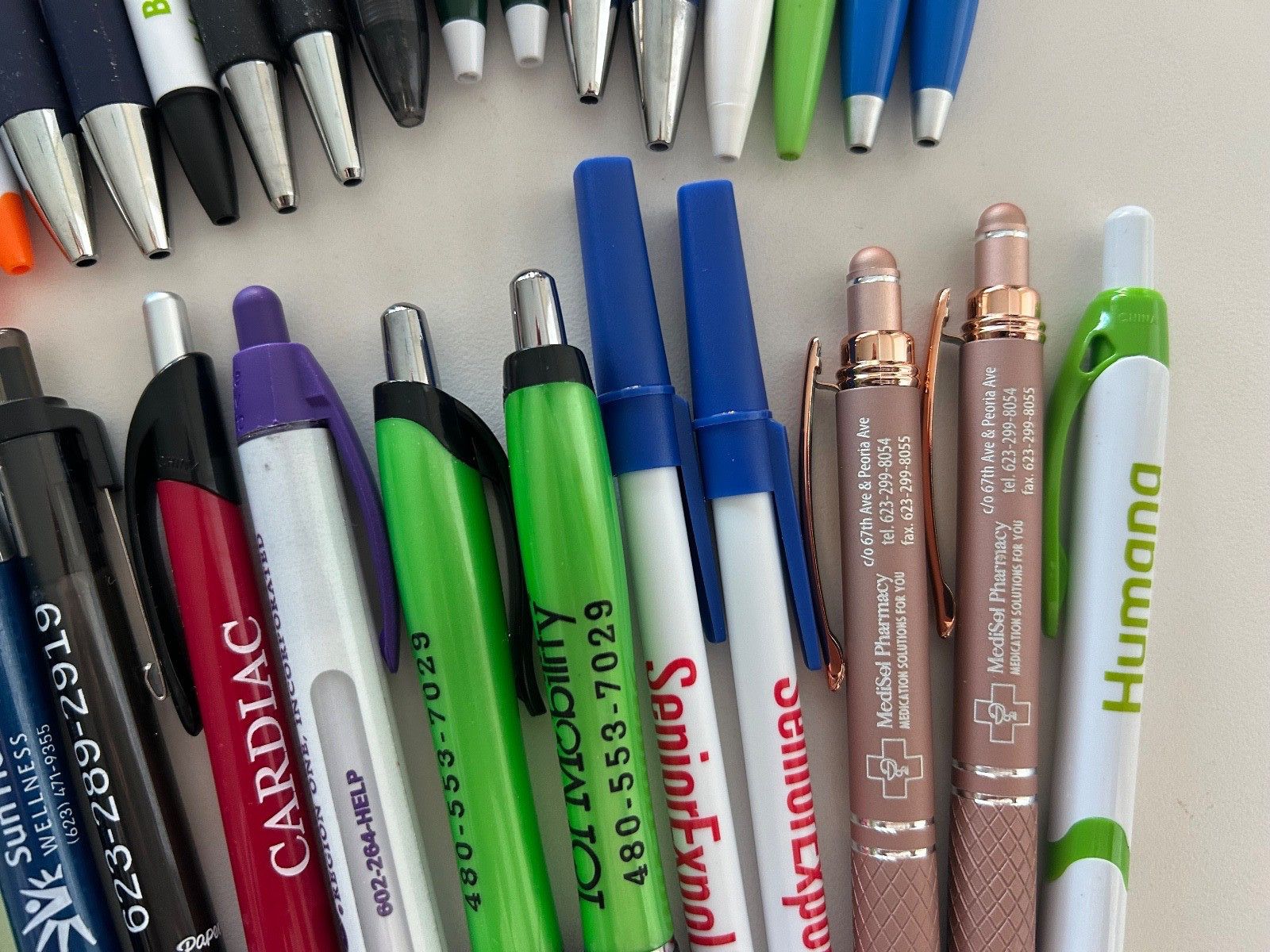 30 Lot Promo PENS Healthcare, Medical Services, Aging,Senior Living,Cigna,Humana