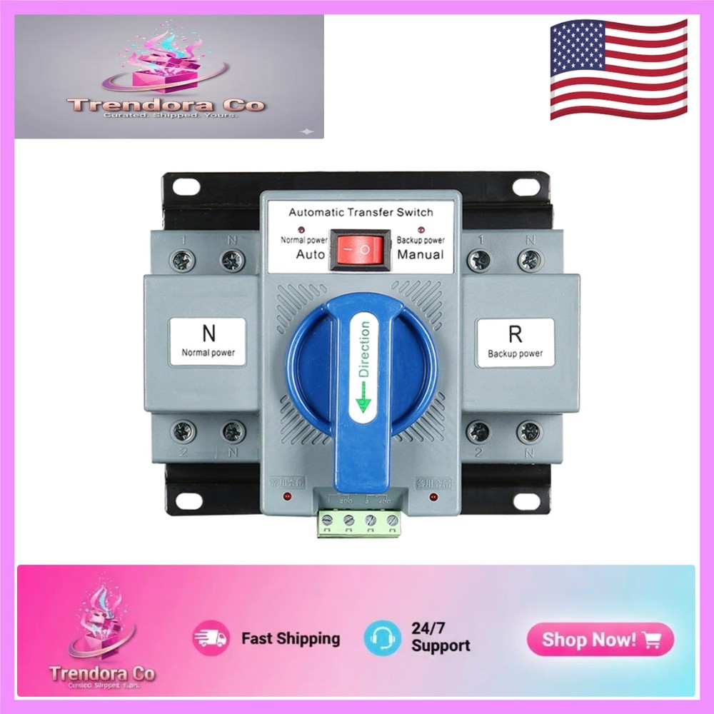 63A Dual Power Automatic Transfer Switch: Reliable Generator Changeover Solution