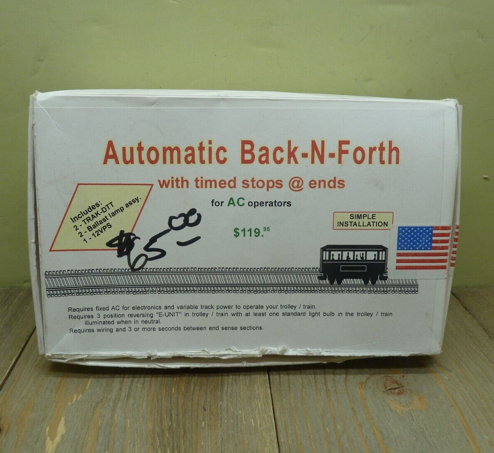 Dallee 682 Automatic Back-n-Forth With Timed Stops At Ends For AC Track O Scale