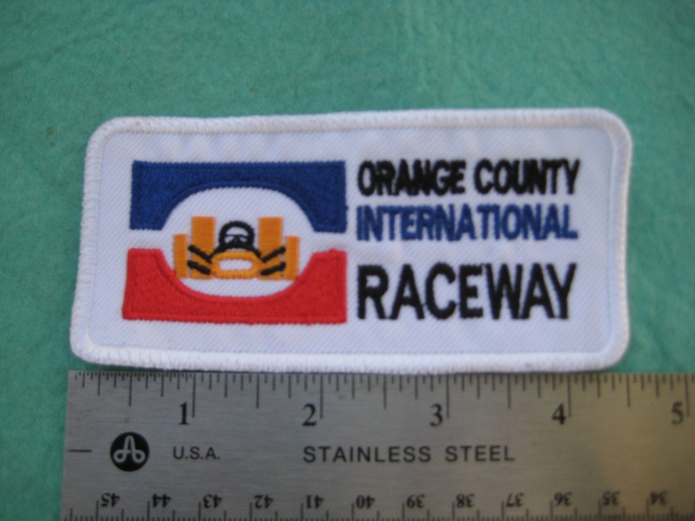 Orange County Raceway California Uniform Pocket Patch