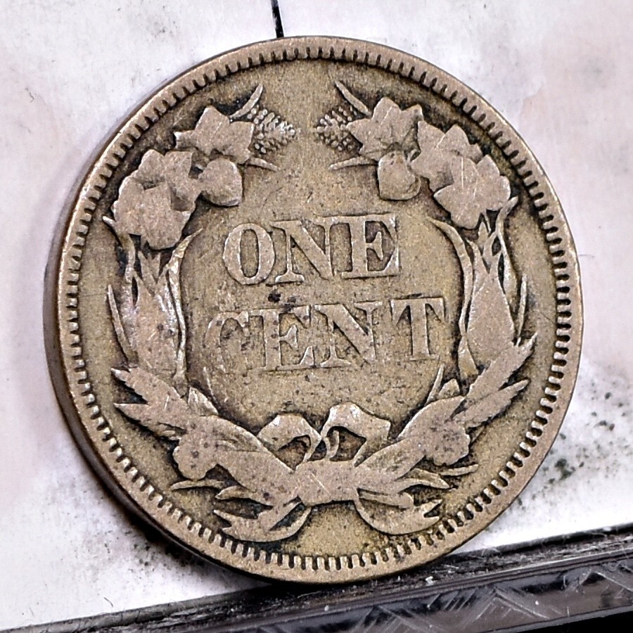 1857 Flying Eagle Cent -Fine (#59023-L)