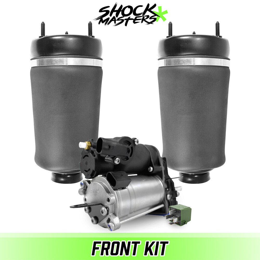 Front Suspension Air Spring Set Compressor Bundle for 2007-2012 GL450 W164
