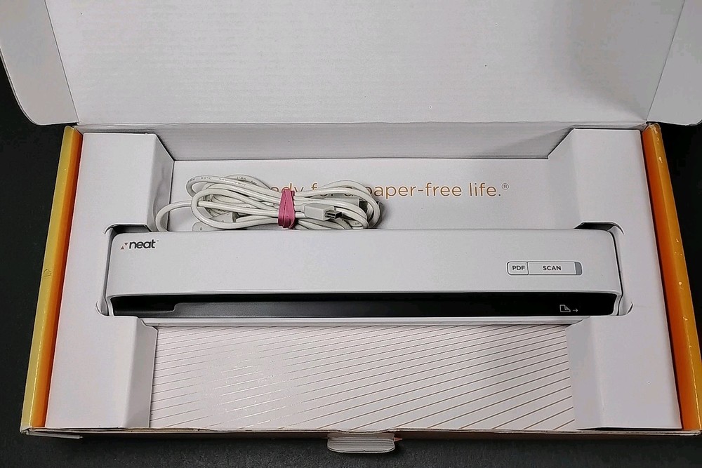 Neat Receipts Scanner Electronic Digital Filing File System NM-1000, Tested