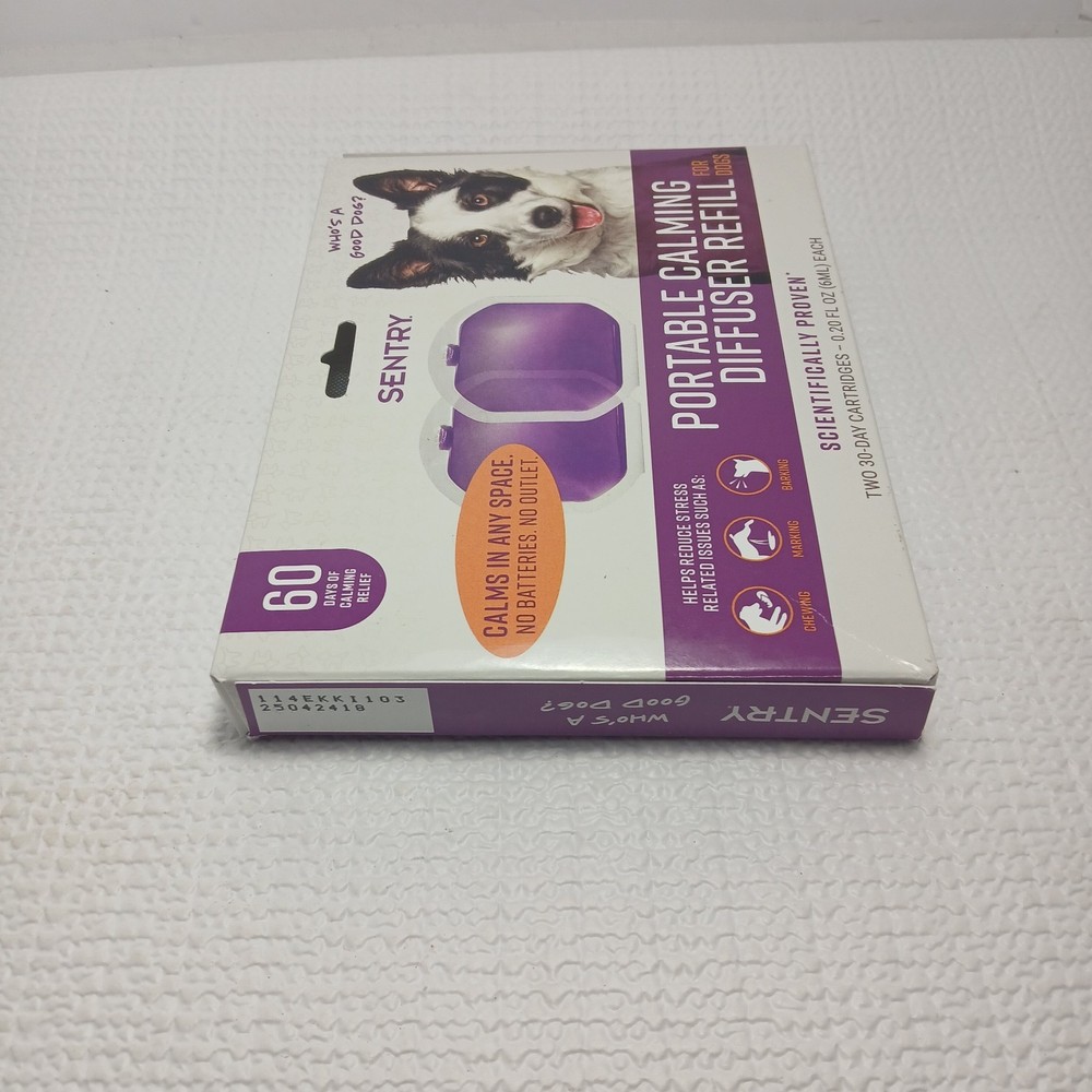 Sentry Portable Calming Diffuser Refill for dogs.