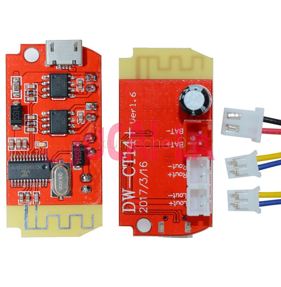 3.7-5V Dual Plate 3W Amplifier Board Bluetooth Speaker Modification Module