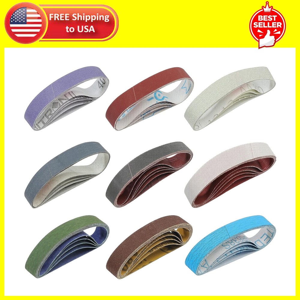 Replacement Belt Kit For Work Sharp Tool Sharpener Ken Onion Edition 45 Pcs