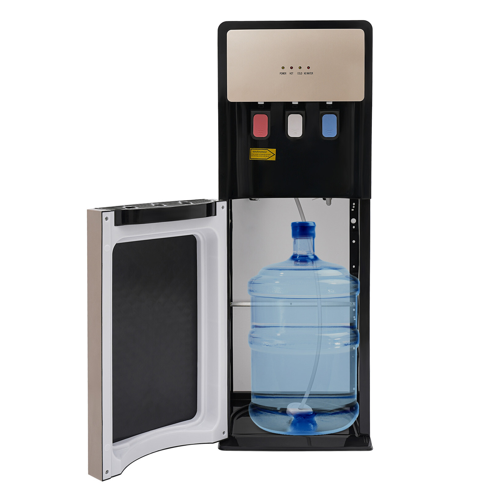 Bottom Loading Water Cooler Dispenser with Hot, Cold, and Room Temperature