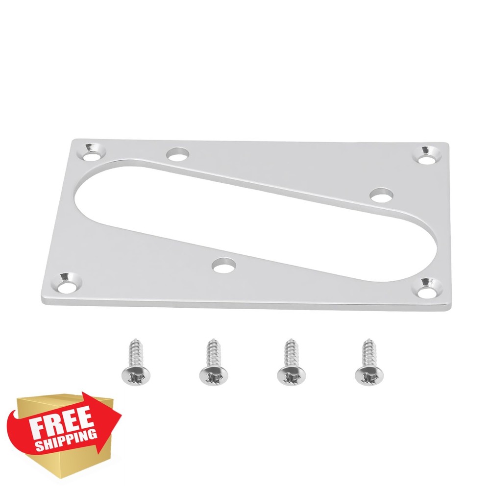 Briny River Telecaster Bridge Mounting Frame Silver