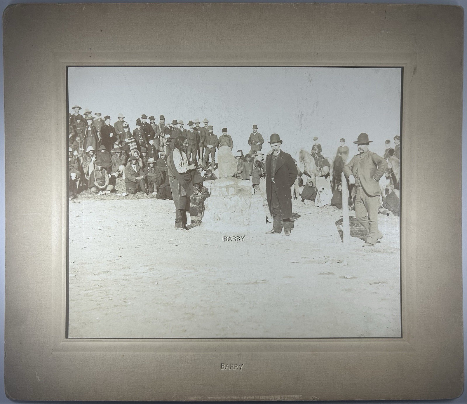 Extraordinary 1886 Photograph of Sitting Bull with His Killer at Standing Rock