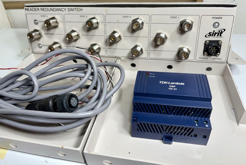 Sirit RRS-001 Reader Redundancy Switch Heavy Duty RFID Access Failover Control