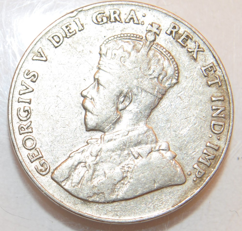 1928 Canada 5 cents