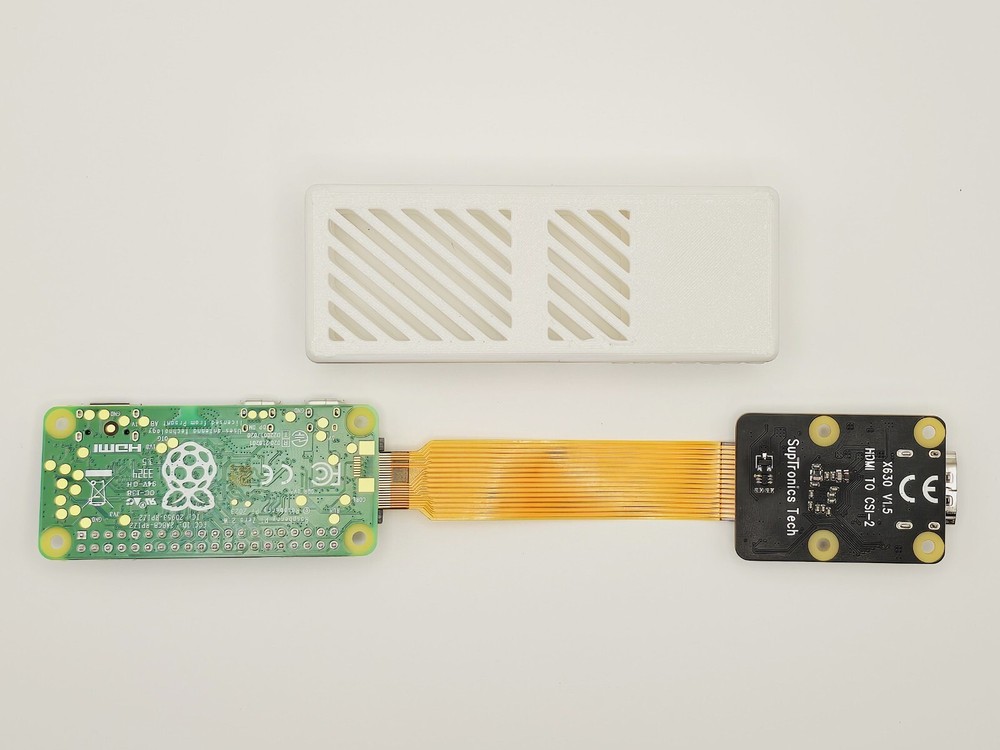 LeapFab Case for Raspberry Pi Zero 2W - Low-Profile for PiKVM / HDMI-CSI-2