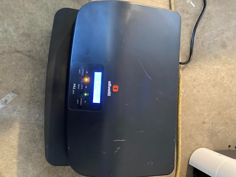 Olivetti Pr2 Plus Printer LCD Passbook