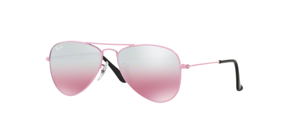 New Ray-Ban Wayfarer Junior Sunglasses RJ9506S 211/7E Pink/Pink Silver Lens 52MM