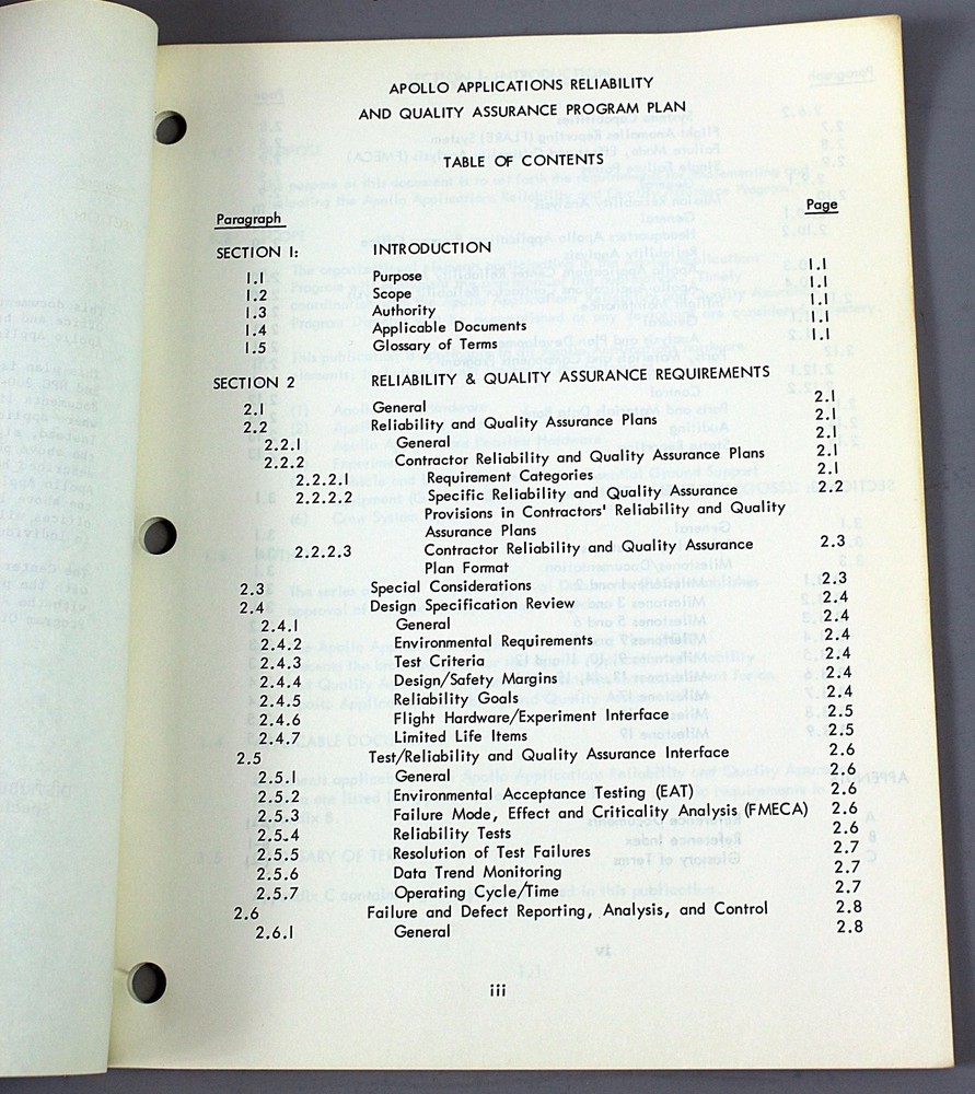 NASA Apollo Applications Program Technical Manual NHB 5300.5 May 1967