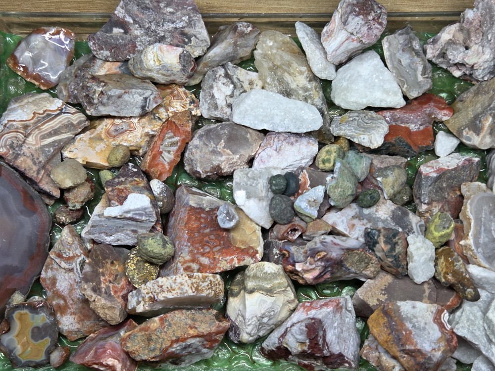 Mix Agate Rough 2 LB Lot - A5