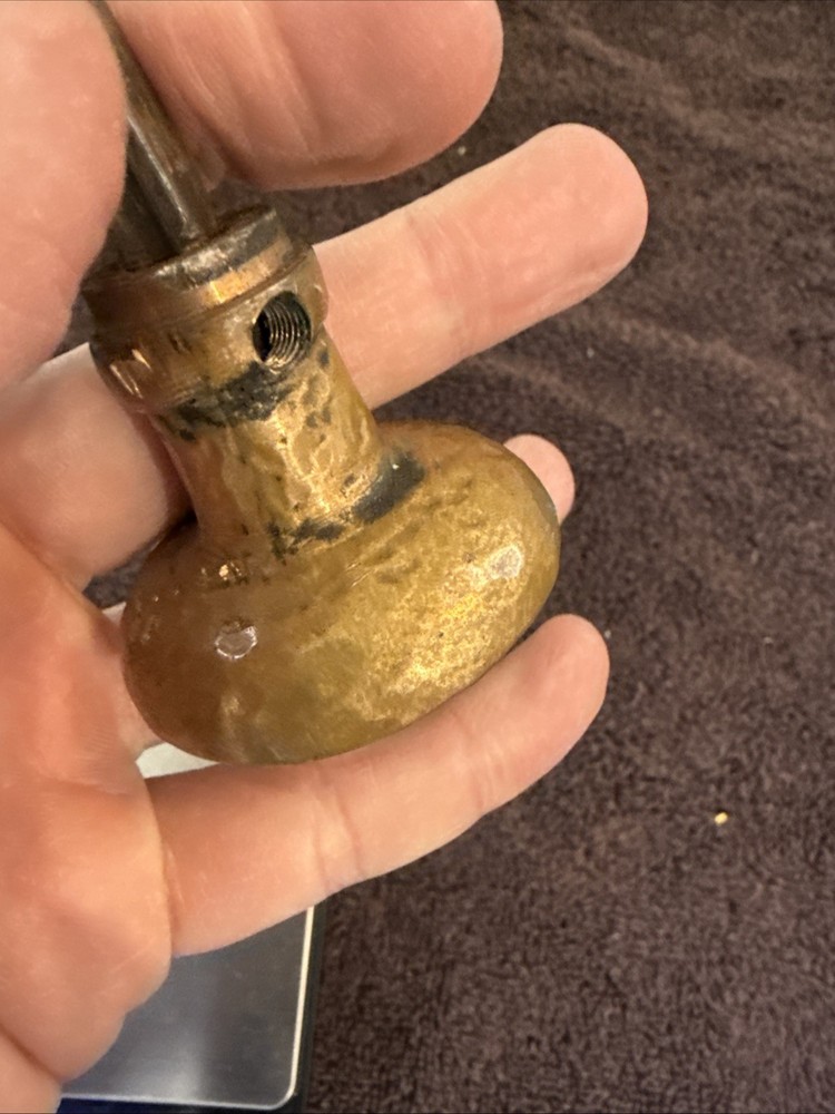 Antique heavy Solid Brass Doorknob