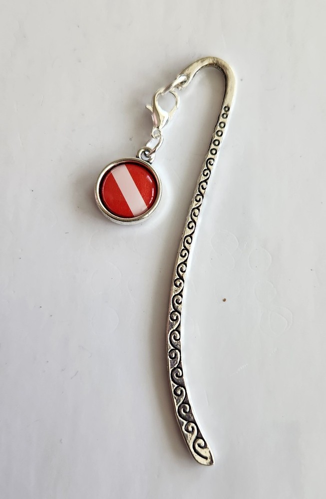 SCUBA DIVING - Diver Flag Book Mark