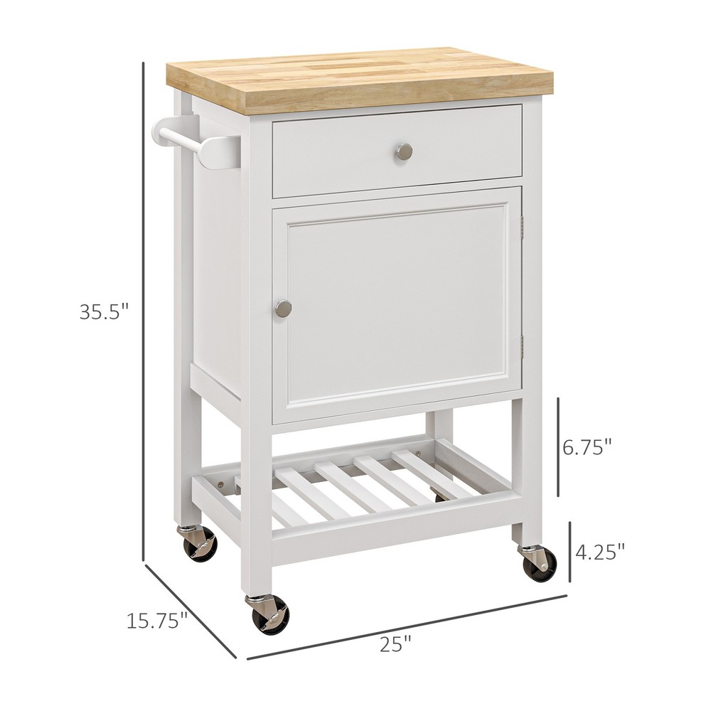 Kitchen Island on Wheels